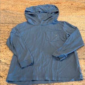 Free Fly youth Blue Long Sleeve Hoodie